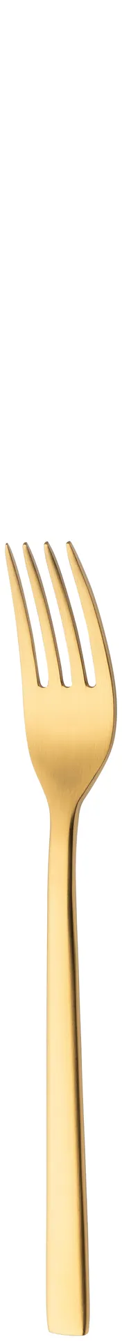 product of RAK Porcelain CMXCOFGS - Cocktail Fork, 5.9" Length, Satin Gold Finish, Stainless Steel, 12/Case