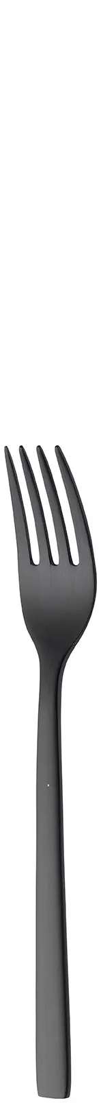 product of RAK Porcelain CMXCOFMB Cocktail Oyster Fork, 5" Length, Stainless Steel, Matte Black - 12/Case