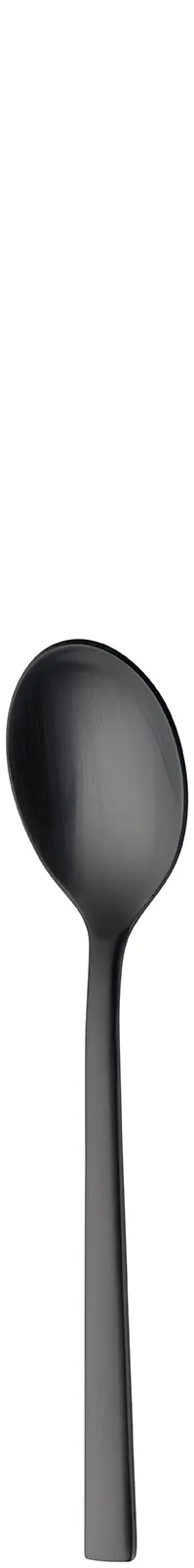 product of RAK Porcelain CMXCOSMB - Grapefruit Cocktail Spoon, 5.9" Stainless, Montreux Matte Black - 12/Case