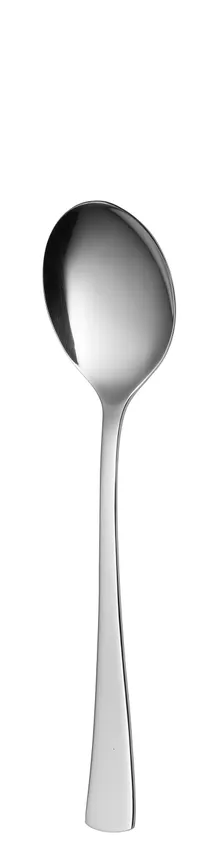 product of RAK Porcelain CVADES Valencia Dessert Spoon, 7.4" Length, 18/10 Stainless Steel - 12/Case