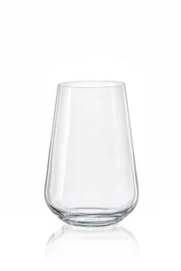 product of RAK Porcelain EDGTMB12 - Juice Tumbler, 12.8 oz (3.4" D x 4.9" H), Round Glass, Tempered Rim - 24/Case