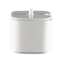product of RAK Porcelain FTSU23 Sugar Bowl, 7.8 oz (3.15" x 3.15" Square) Porcelain Without Lid - 12/Case