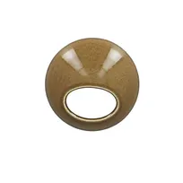 product of RAK Porcelain GNARCL09CA - 3.35" Round Curved Lid, Caramel Porcelain, Fridge/Freezer/Oven - 12/Case