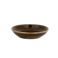 product of RAK Porcelain GNNNBD09CL Round Butter Dish, 4-3/8 oz, 3-9/16" Dia, Porcelain, Microwave Safe - 12/Case
