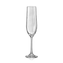 product of RAK Porcelain HAUFLT06 Haute Champagne Flute, 6.4 oz 2.4" D x 9.5" H, Glass, Tempered Rim - 24/Case