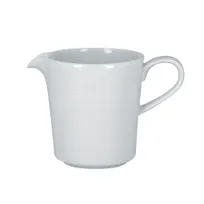 product of RAK Porcelain HMPASCR25 Creamer Pitcher, 8-7/16 oz, 3-1/5" Dia x 3-1/2" H, Handle - 12/Case
