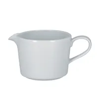 product of RAK Porcelain HMPASGB35 Gravy Boat, 11-7/8 oz, 4" Dia x 3-1/16" H, White Porcelain, Handle - 12/Case