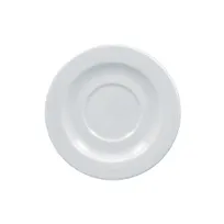 product of RAK Porcelain HMPASSA17 Saucer, 6.5"-6.9" White Porcelain, Oven/Microwave/Dishwasher Safe - 12/Case