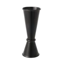 product of RAK Porcelain JR58515VBL Jigger – 0.84 Oz & 1.69 Oz Bar Measure, Black Finish, Metal, Sold per Case