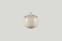 product of RAK Porcelain KSSU25VL - 8.45 oz Round Sugar Bowl with Lid, Porcelain, 8 oz Capacity - 6/Case