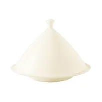 product of RAK Porcelain LRCV20 - Tangine Plate Lid, Dishwasher & Microwave Safe, Ivoris Finish - 1/Case