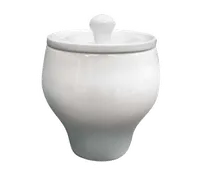 product of RAK Porcelain LRSU27 - Lyra Sugar Bowl with Lid, 9 oz Porcelain, Dishwasher Safe, 6/Case