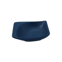 product of RAK Porcelain NFMZMS08TB Sauce Dish, 1.2 oz (3"-1/8" x 2"-15/16"), Blue Porcelain, Safe - 6/Case