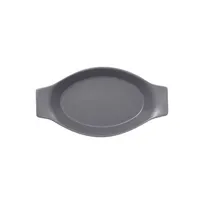 product of RAK Porcelain NFOPOD25GY - Oval Baking Dish 11 oz (9" x 5"), Gray, Oven/Microwave Safe - 24/Case