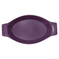 product of RAK Porcelain NFOPOD30PP - Oval Baking Dish, 26.35 oz (11" x 6"), Purple, Dishwasher Safe - 6/Case