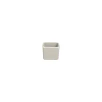 product of RAK Porcelain NFOPSD02WH - Neo Fusion Cube Sauce Dish, 2 oz (2" x 2") Sand White Oven Safe - 12/Case