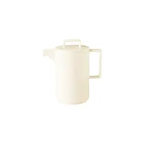 product of RAK Porcelain NOCP40 - 13.5 oz Coffee Pot with Lid, Porcelain Finish, Microwave Safe - 1/Case