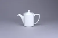 product of RAK Porcelain PLSKCP35 Coffee Pot With Lid, 3.3" (11.9 oz) White Porcelain, 8-12 oz Capacity - 1/Case