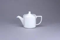 product of RAK Porcelain PLSKTP40 - 13.6 oz Porcelain Teapot With Lid, 4" L x 4" W - 1/Case