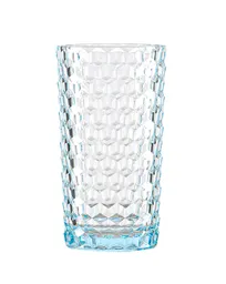 product of RAK Porcelain PLYLIZCL16 - 16 oz Blue Polycarbonate Cooler, 3.1"D x 6.76"H, 1 Pt Capacity - 24/Case