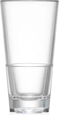 product of RAK Porcelain PLYWHTBV11 - 3" D x 5.75" H Clear Polycarbonate Barware, 11 oz Capacity - 24/Case