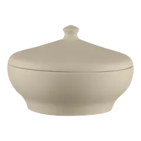 product of RAK Porcelain REABUCD23 Soup Tureen 73.4 oz 9.25" Dia Porcelain with Cover 65-96 oz - 1/Case