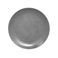 product of RAK Porcelain SHNNPR21 Shale Round Plate 8¼" Diameter Flat Coupe Rim Microwave Safe - 12/Case