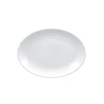 product of RAK Porcelain SOPONOP21 Oval Platter 8¼" x 5⅞" White Porcelain, Oven Microwave Safe - 12/Case