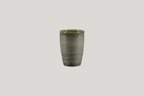 product of RAK Porcelain SPTBAFM26M Spot Flora Mug, 8.8 oz Peridot, Handleless, Dishwasher Safe - 6/Case