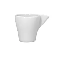 product of RAK Porcelain SWCUSH7 - 2.35 oz Espresso Cup, Solid Handle, Dishwasher Safe, Non‑Stackable - 12/Case