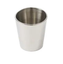product of RAK Porcelain WB6780SL Wine Bucket, 7.08" Dia x 7.87" H, 151.16 Oz, Non‑Insulated Metal - 12/Case