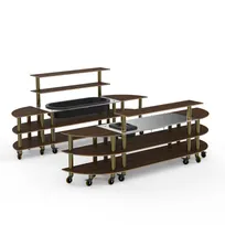 product of Steelite MGCMLC13WBXW Modular Bar System