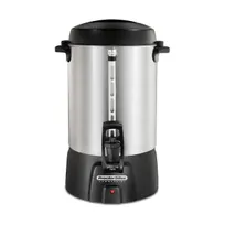 product of Hamilton Beach 45060R Proctor-Silex Coffee Urn, 60 Cup Capacity with Dual Heaters / 1.090W - 120V
