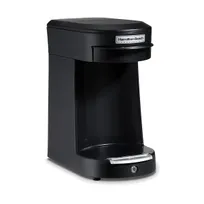 product of Hamilton Beach HDC200B Pod Coffee Maker, Stainless Steel, Front Loading, 500W, 120V