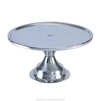 product of Adcraft CS-13A - Round Cake Stand, 12.8" Diameter, Steel Silver, BPA & PFAS Free, Wedding Desserts