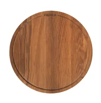 product of Boska 320532 Pizza Board Friends Large Round 13.19" Dia x 0.79" H, European Oak Wood Platter