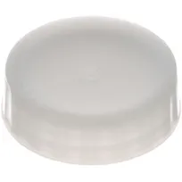 product of AllPoints 185655 FIFO Squeeze Bottle Lid, Clear/White End Cap, No Tip, - 1/Pack
