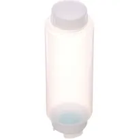 product of AllPoints 185674 FIFO BOTTLE™ 20 oz Squeeze Bottle, Wide Mouth, Tip Green Valve, NSF Certified