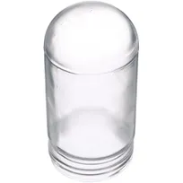 product of AllPoints 281397 Light Fixture, Globe, 6½" H x 3¼" OD, Silicone Coated, NSF, Fits 100W Bulb