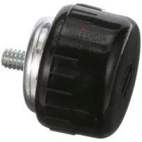 product of AllPoints 1211162 Leveler Glides, Table Shox Glide Style, 1/4-20 Thread, Self-Adjusting