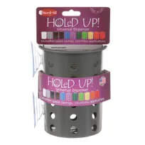 product of AllPoints 1371673 Cylinder / Insert Flatware Holder, Steril-Sil, Gray Plastic, Fits 4" Cutout, NSF