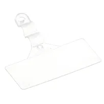 product of AllPoints 36265 Shelving Label Holder, Hanging, Adhesive, for 1-1/4" x 3" Label, Snaps On