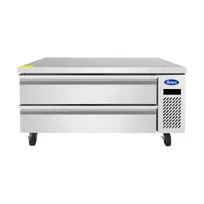 product of Atosa USA MGF8460GR 48" 2 Drawers Freezer Chef Base, Temp -8°F–1°F, Reinforced Stainless Steel Top, 2.9 cu. ft.