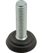 product of AllPoints 1211120 Leveler Glides, Nut Included, 1-1/8" Base Dia., 3/8"-16 Thread, Neoprene Base