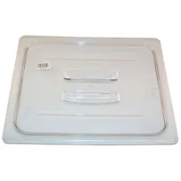 product of AllPoints 78420 Clear Handled 1/2‑Size Plastic Food Pan Lid, Replaces Cambro 20CWCH Cover