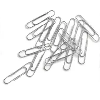 product of AllPoints 1391030 Jumbo Paper Clips, Tin-Plated Steel, 2‑Inch Length, Heavy‑Duty Box of 500