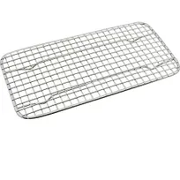 product of AllPoints 2261041 Wire Cooling Rack, 5" x 10" Nickel Plated Heavy‑Duty Grate for 2000 Table Pan
