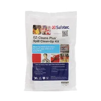 product of AllPoints 2801551 Refill Kit – Antiseptic Wipe, Absorbent Pack, Gloves, Red Biohazard Bag