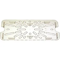 product of AllPoints 78439 Drain Rack, 1/3 Size Polycarbonate Food Pan, Replaces Cambro 30CWD