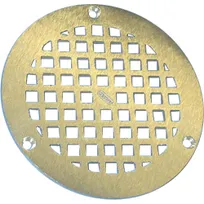 product of AllPoints 1171496 Floor Drain Cover, 6" O.D., nickel bronze